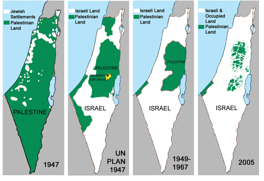 Есть страна палестина. Территории Палестины и Израиля с 1947. Карта Палестины 1947 года.